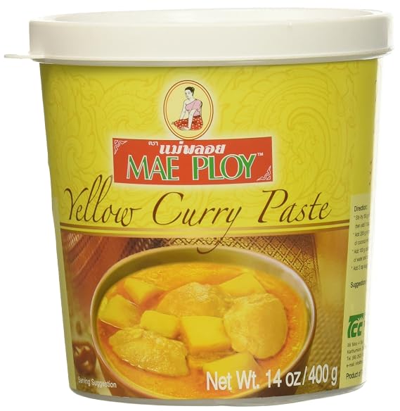 Mae Ploy Curry Paste Yellow, 14 Oz