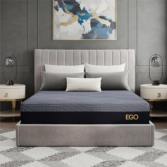 MLILY EGOHOME 10 Inch King Size Memory Foam Hybrid Mattress