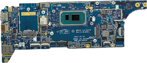 Replacement Laptop Motherboard GDC31 LA-K371P for Dell Latitude 7320 7420 7520 System Board i7-1185G7 Processor 32G RAM 0GCXXC GCXXC