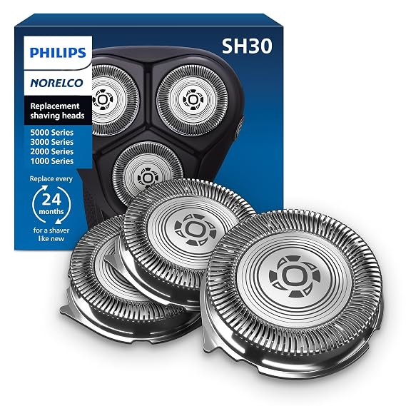 Philips Norelco Genuine Replacement Heads, 3 Count