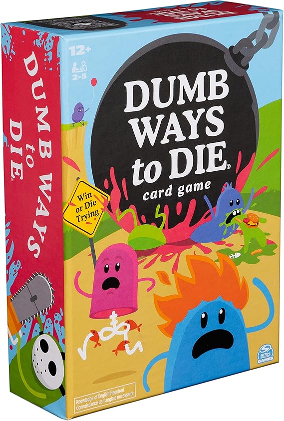 Spin Master Games Dumb Ways to Die Survival Strategy Party Card Game