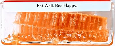 Homestead Raw Honeycomb 7oz, Real American Comb Honey for Eating, Locally Sourced in Wisconsin
