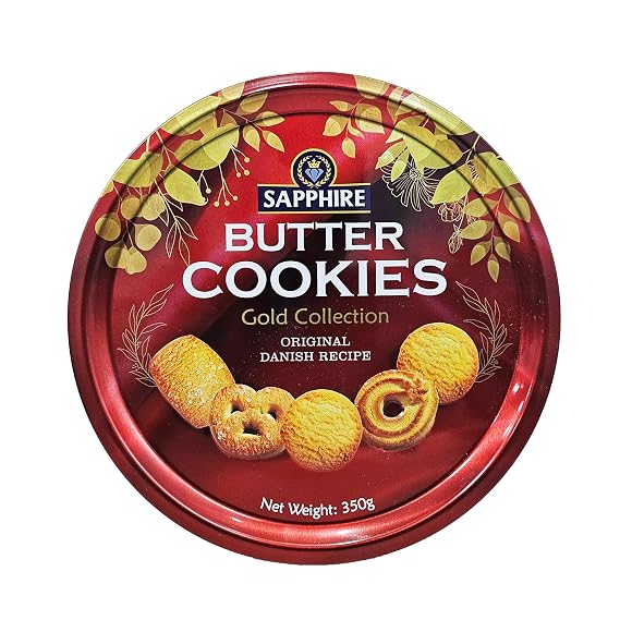 Sapphire Butter Cookies, Gold Collection, 400gm