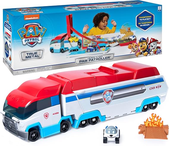 PAW Patrol LaunchN Haul PAW Patroller 2-in-1 Transforming Track Set