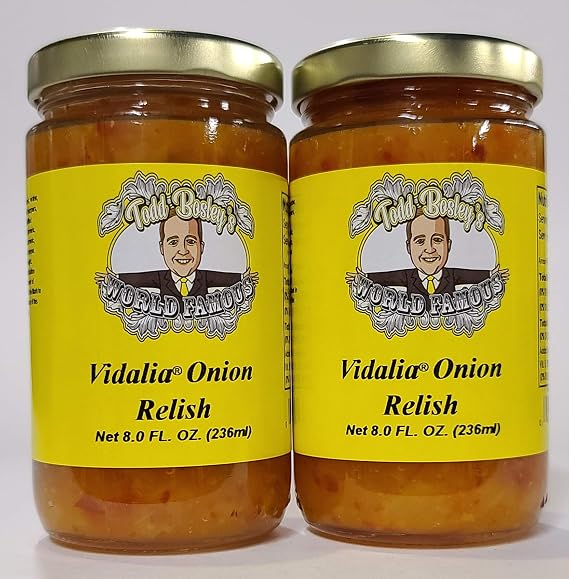 Todd Bosley's World Famous Vidalia Onion Relish (2 Pack)