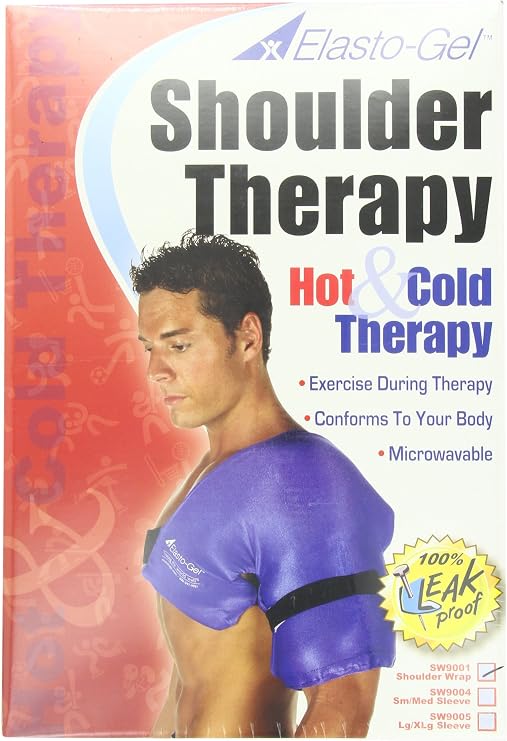 Elasto Gel, Hot/Cold Wrap, Shoulder Wrap, 6-Pound