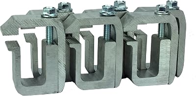 G-1 Clamp for Truck CapCamper Shell set of 6. Made with Structural Aluminum to Ensure Quality and Strength.