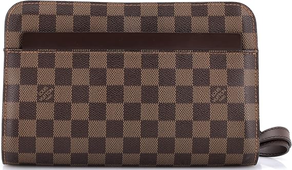 Pre-Loved Pochette Saint Louis Damier, Brown