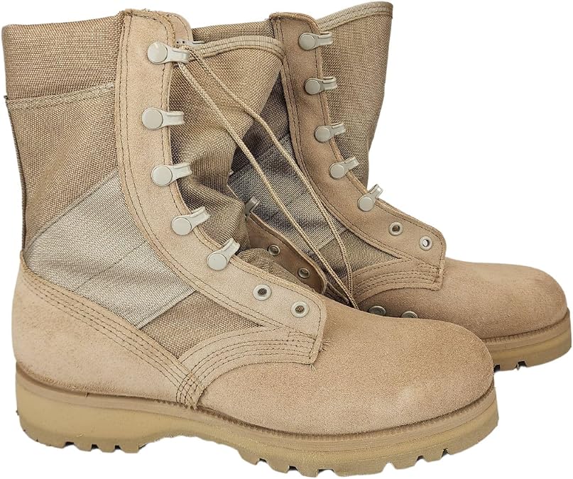 Never Issued Tan Belleville Desert Type II Hot Weather Boots