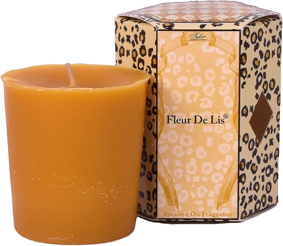 Tyler Votive Fragrance Candle 2 Oz,Fleur de Lis
