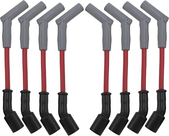 HINSON Red 45* Performance Spark Plug Wire Set LS1 LS2 LS3 LS6 LS7 LSA