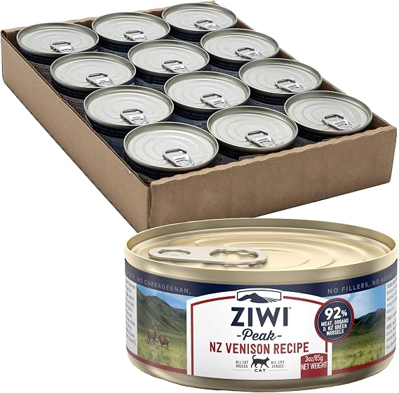 ZIWI Peak Canned Benison for Cats 3.0 oz 85 g x 24 Cans