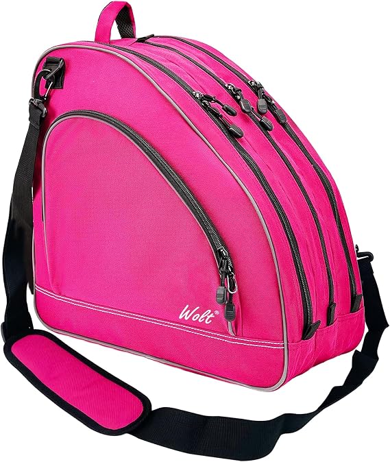 WOLT Skate Bag for Ice, Roller & Inline for Youth and Adults