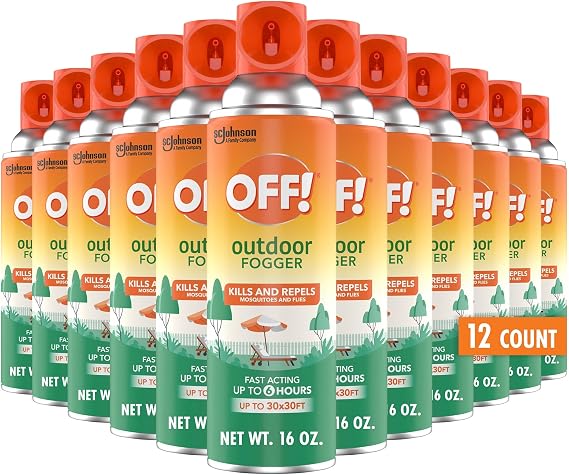 OFF! Backyard Yard and Deck Spray Outdoor Insect Control for Patios Lawns and Outdoor Areas 16 ounce (Pack of 12)