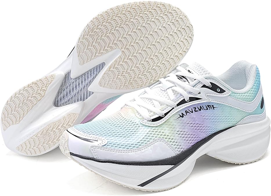 Women & Mens for Running Shoes Carbon Plate Running,Shoes High Rebound, Dual Cushion, Slip-Resistant for Daily Exercise Training Commuting