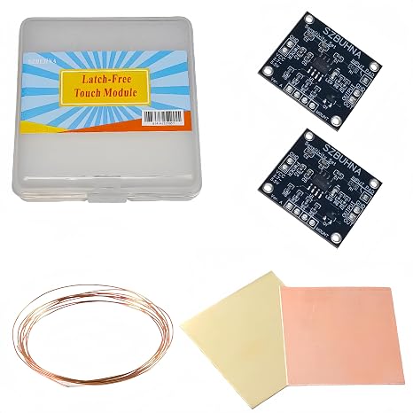 Capacitive Touch Sensor Module - 1.2in Through Wood/Plastic/Glass/Stone