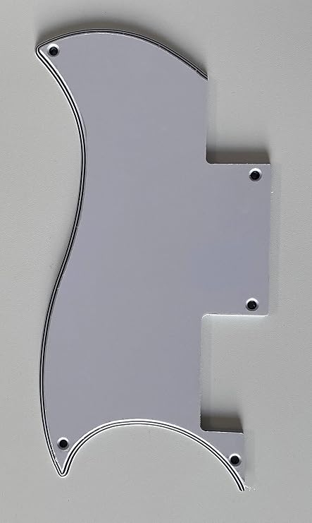 For Epiphone SG Special Style Guitar Pickguard (5 Ply White)