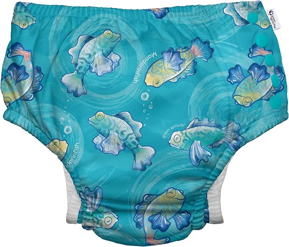 I Play Baby-Girls Snap Swim Diaper
