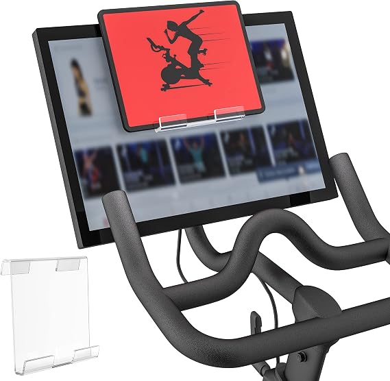 Tablet Holder Compatible with Peloton Bike & Bike& Row & Tread | Mount and Holder for iPad, Phone/Tablet Stand for Exercise Bicycle & Treadmill Accessories, Not for Cross Training Series