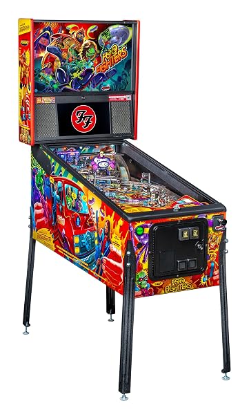 Stern Pinball Foo Fighters with Insider Connected, Premium Edition Arcade Pinball Machine