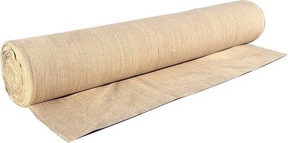 Sandbaggy Burlap Fabric Roll | 40 Inch by 300 ft | Great for Garden, Yard, Wedding, Craft, Decorating Tables | Constructed from Industrial Grade Burlap Fiber | 30% Thicker Than Competition (1 Roll)
