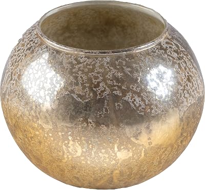 Karma Gifts,Antique Splatter Barrel Votive Medium