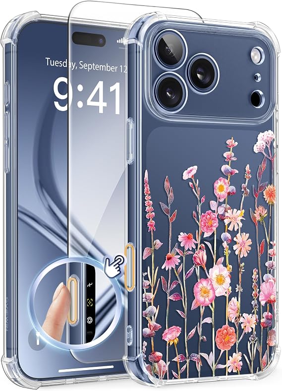 GVIEWIN for iPhone 17 Pro Case Upgraded Full Camera Protection