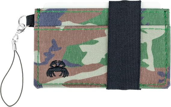 Crabby Wallet - Thin Minimalist Front Pocket Wallet - C3 Canvas Wallet