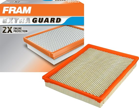 FRAM Extra Guard CA5057 Replacement Engine Air Filter for Select Lincoln, Mercury and Ford Models, Provides Up to 12 Months or 12,000 Miles Filter Protection