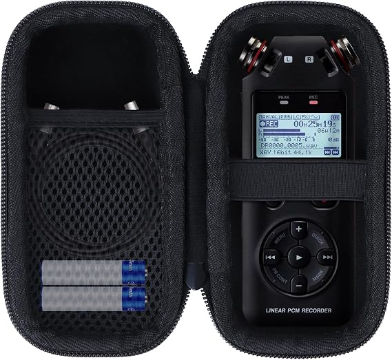 Lebakort Storage Case Compatible with Tascam DR-05X Stereo Handheld Digital Audio Portable Recorder
