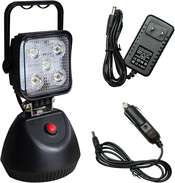 PA LED 1 set 3 -functions Rechargeable Magnetic Base LED Portable Work Light 15W Light for truck