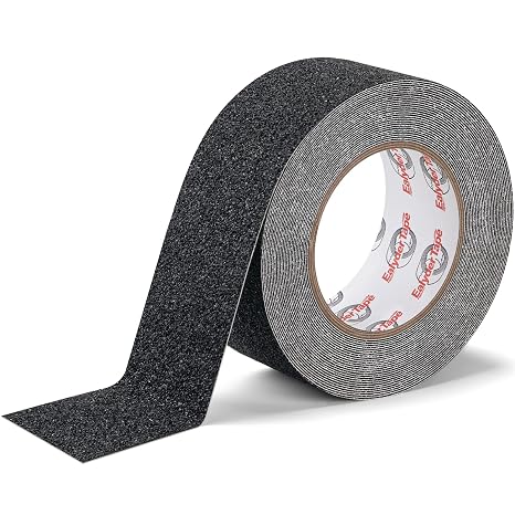 Anti Slip Tape 2" x 33Ft Non Slip Waterproof Safety Grip Tape | Waterproof safety anti-slip grip tape for steps, stair treads & ramps. Strong adhesive, high traction, indoor & outdoor use.