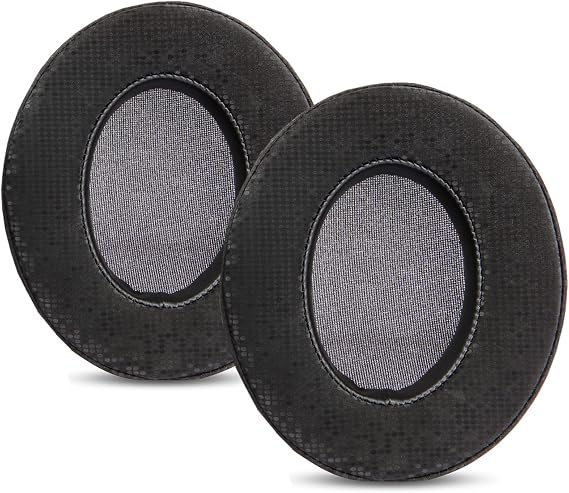 Upgrade Ear Pads Ear Cushions Memory Foam Replacement Compatible with Koss UR40 PRO 3AA SB45 SB49 Headphone (Protein Leather Earpads Black)