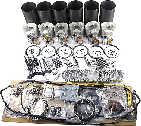 Overhaul Rebuild Kit Compatible with Caterpillar CAT 3046 Engine 312C 312CL Excavator