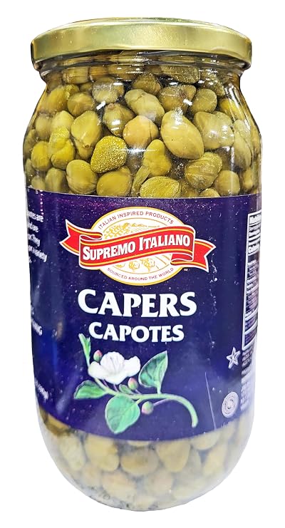 Supremo Italiano Capote Capers | Kosher | 32 oz.