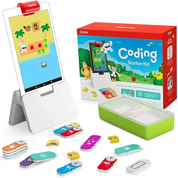 Osmo Coding Kit, Ages 5-10+, Coding for Kids, Learn to Code, STEM, Fire