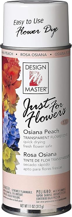 Design Master Just for Flowers Spray Dye, Peach