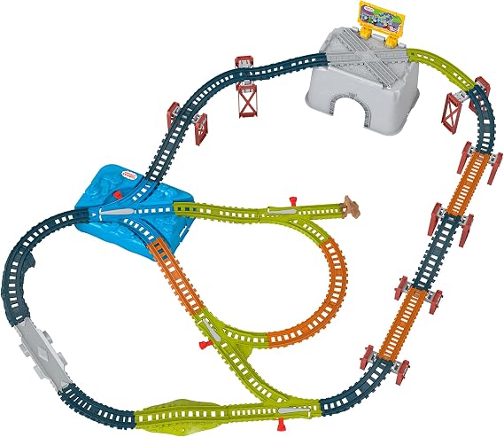 Mattel Thomas & Friends Oyuncak Tren Paleti Seti, Connect & Build Kovası, Kalıp Döküm ve Motorlu Trenler için 48 Parça Genişletme Paketi, Yaş 3+ Yıl, HNP81