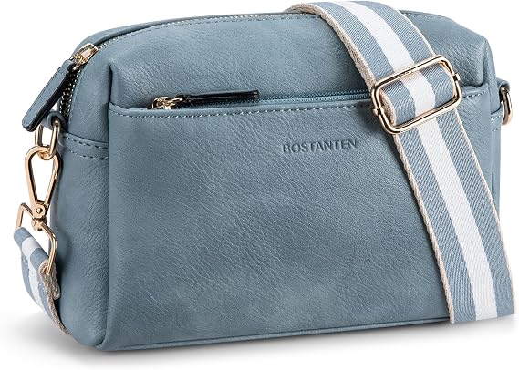 BOSTANTEN Small Crossbody Bag for Women with Multiple Pockets