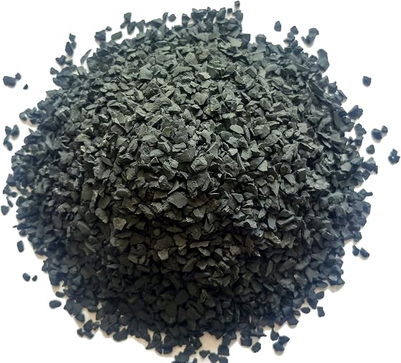 Black Shungite Crushed Chips - Small Gravel Chips - Authentic Russian Stone - Gemstones - Crafts & Orgonite Supply (16 oz (1 Lb))