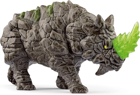 Schleich Eldrador - Battle Rhino Toy Figurine - Kids Ages 7+ | 70157