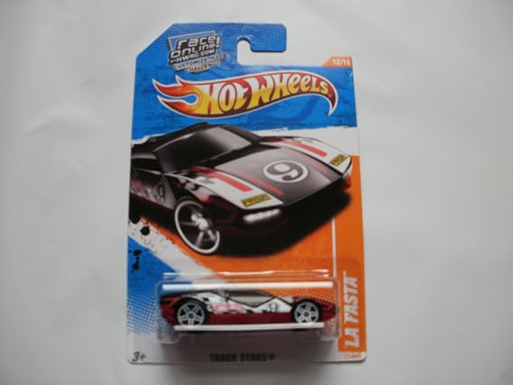 2011 Hot Wheels 77/244 - Track Stars 12/15 - La Fasta (Red/White/Black)