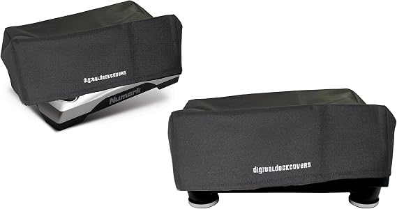 Turntable Dust Cover for Numark/Stanton/Ion (See Models) | Numark TTUSB / TT1610 / TT1625 / TT200 / TT500, Stanton TT200 / STR8-100 / STR8-90 / STR8-80 / STR8-30 / STR8-20, Ion ITTUSB