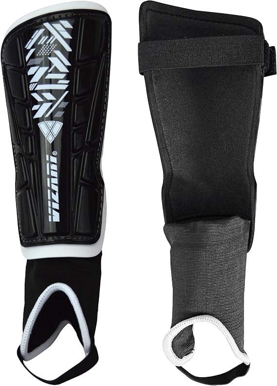 Vizari Malaga Soccer Shin Guards for Kids | Soccer Gear for Boys Girls | Protective Soccer Equipment | Adjustable Straps