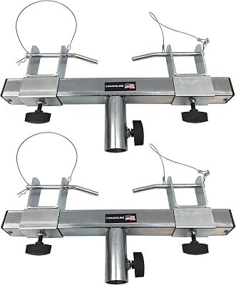 Two 2 Triangle Or Square Tripod Crank Stand Truss Bar Top Connecting Brackets