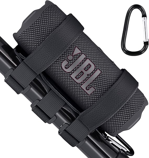 co2CREA Portable Speaker Mount for Most Bluetooth Wireless Speakers, Black