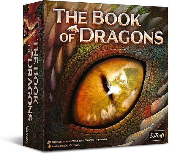 Trefl Game: Book of Dragons - Social Board Game, 8+