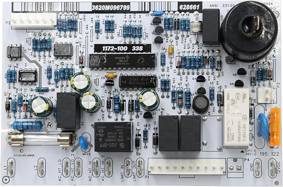 628661 RV Refrigerator Power Circuit Board Fit For Norcold after 2006 Only | NEW 2-Way RV Fridge Power control Board fit for Norcold N41X N51X N6X N8X N1095 NX/NXA,1200,1210,1211 Series (6 and 10 Pin)