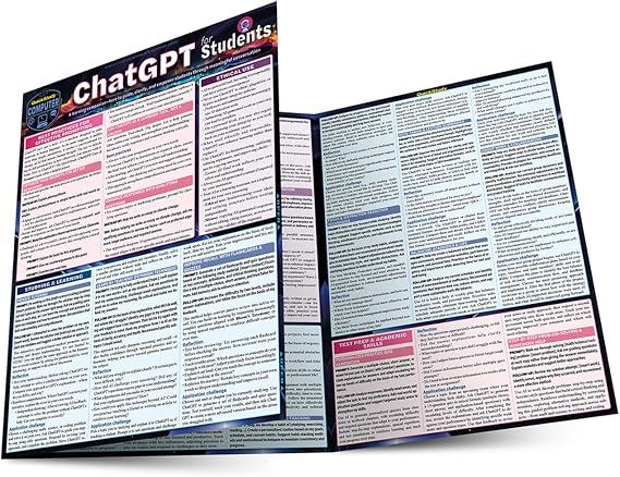 ChatGPT for Students: a QuickStudy Laminated Reference Guide