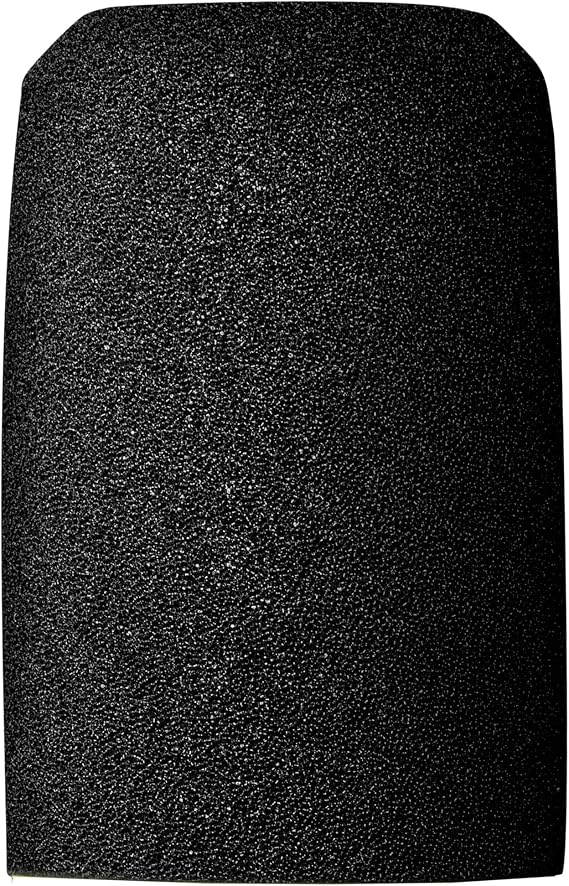 Shure AMV6WS Replacement Foam Windscreen for MV6 Gaming Microphone, Dynamic USB PC Mic for Video Games & Streaming